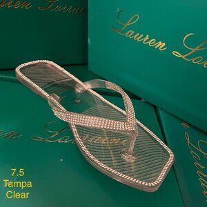 Lauren Lorraine Tampa Clear Sandle